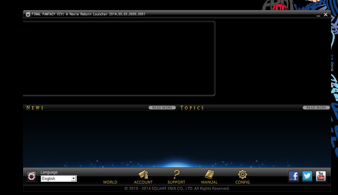 can t open launcher